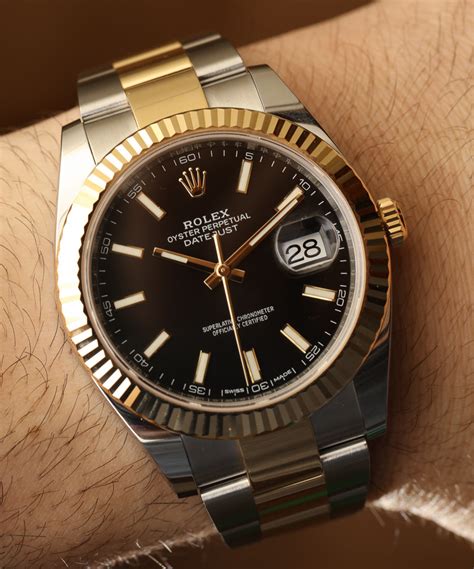 rolex datejust ii two tone.